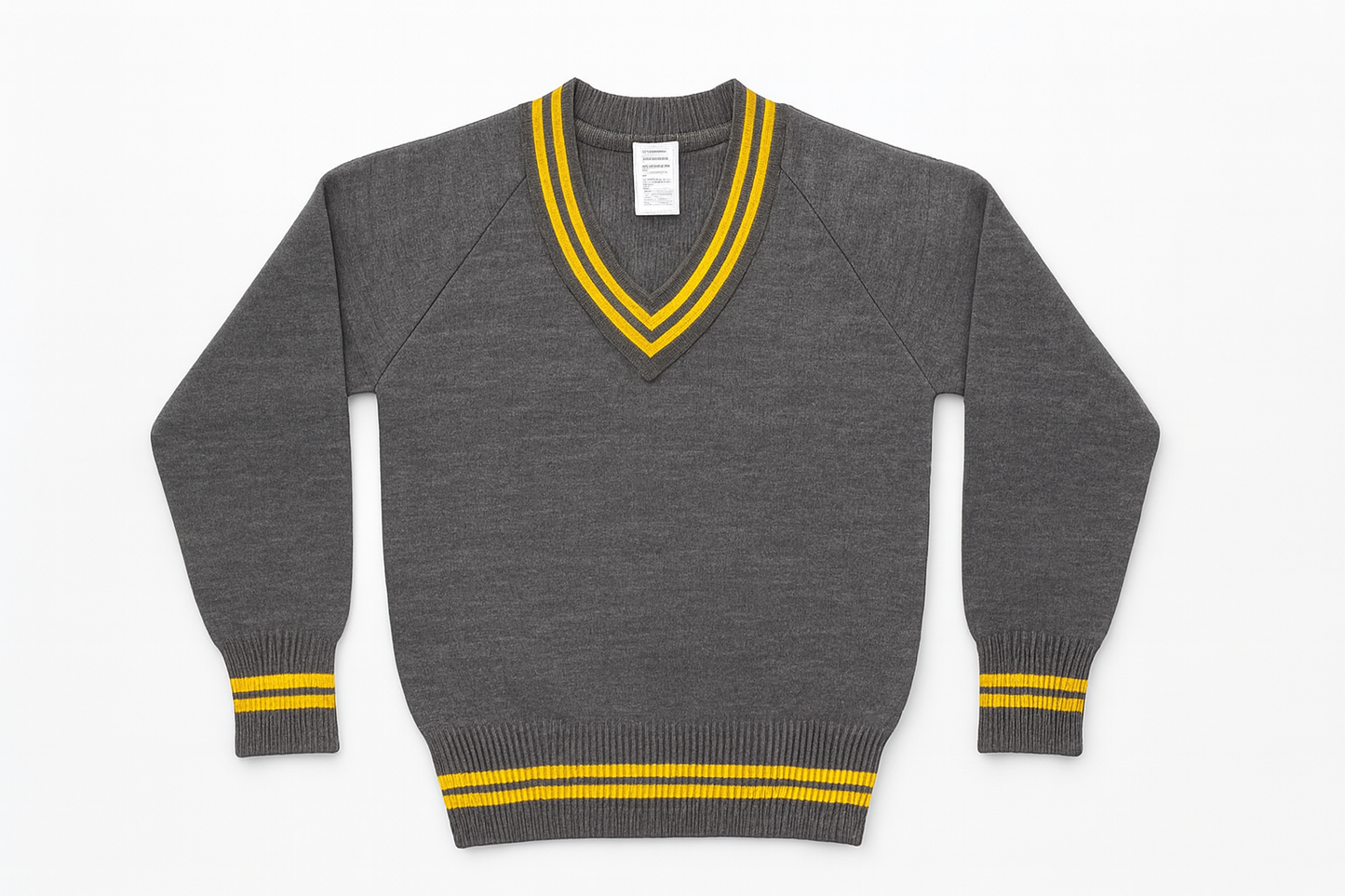 Grey Sweater - Flat Lay