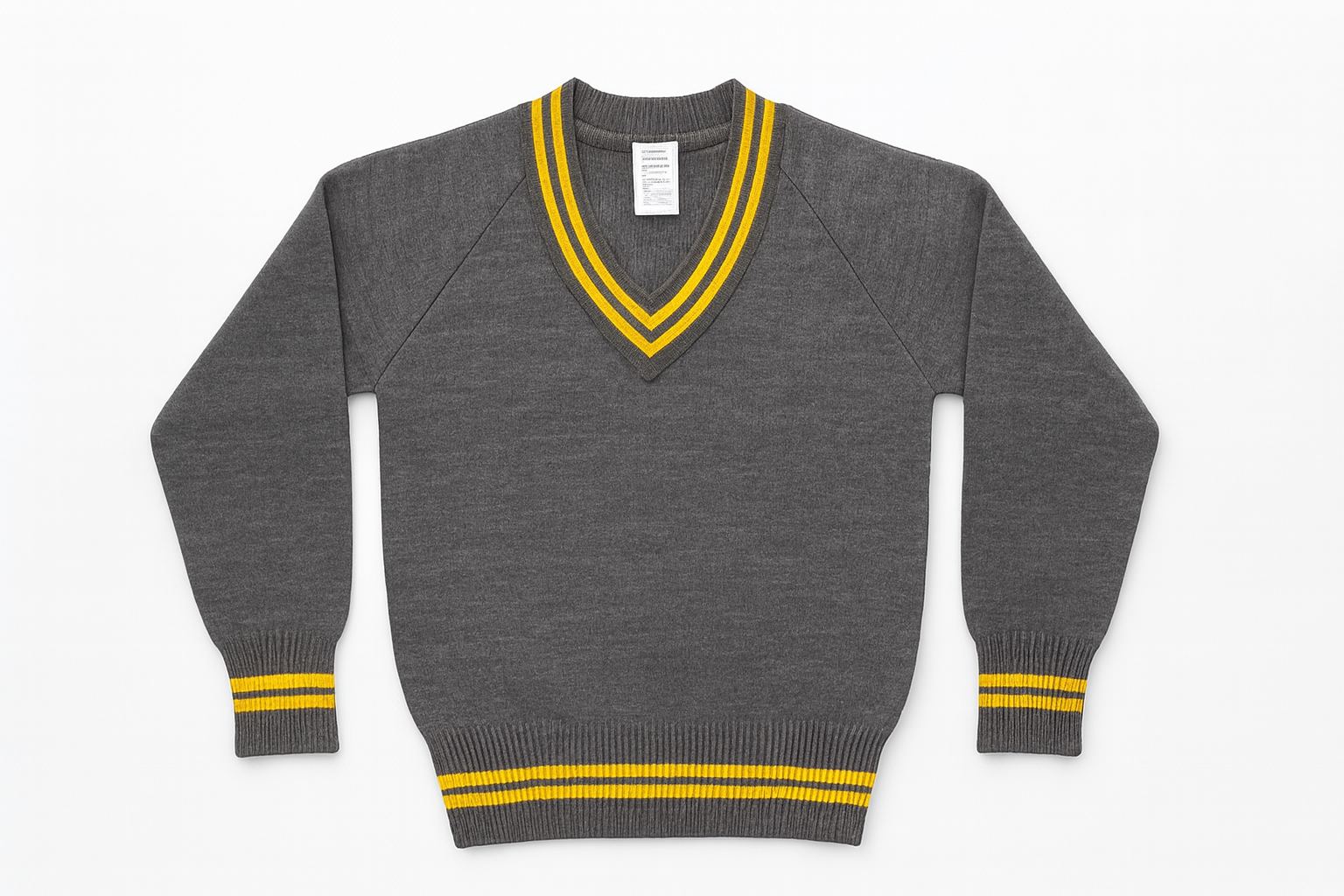Grey Sweater - Flat Lay