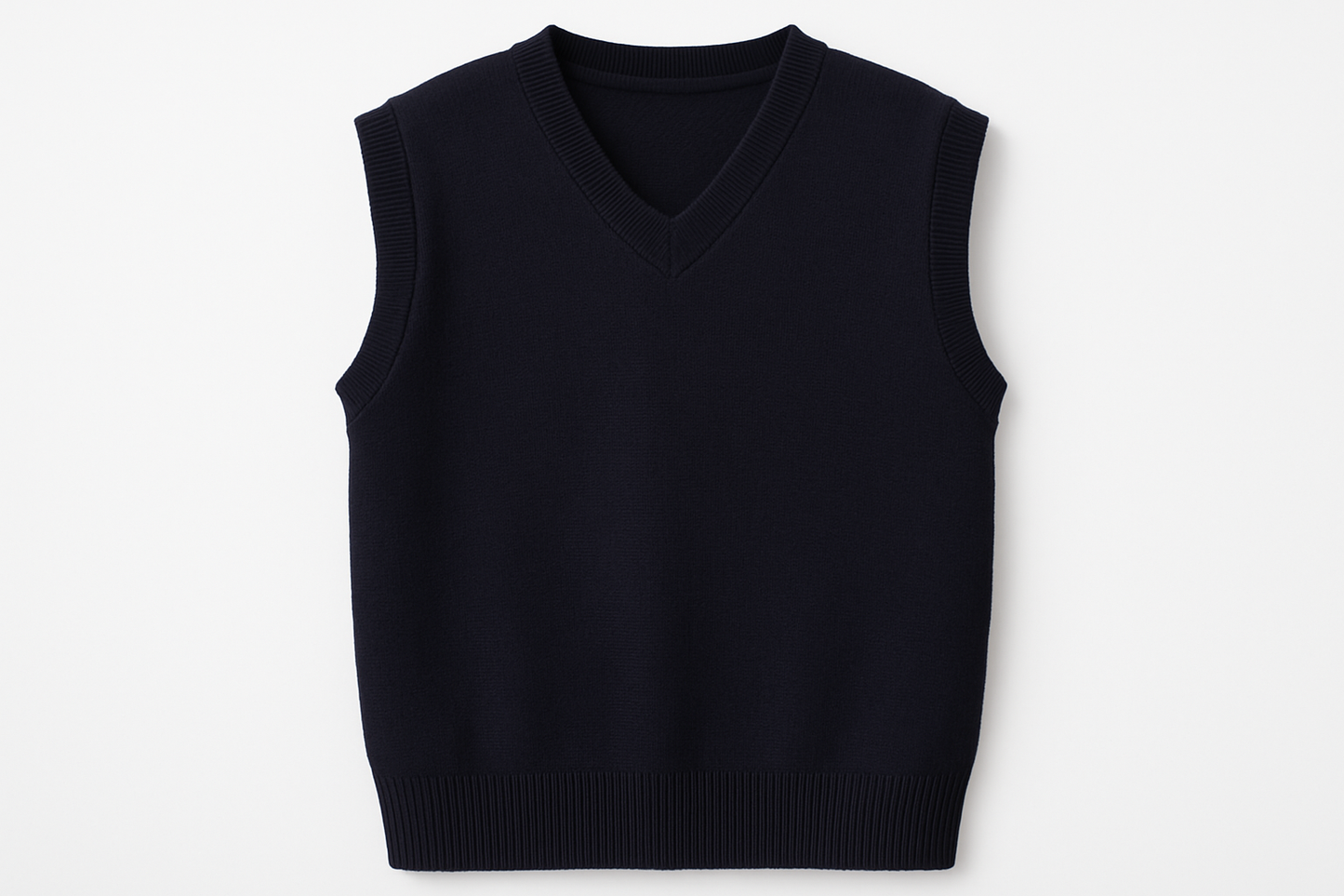 Plain Navy School Sweater Product Mockup