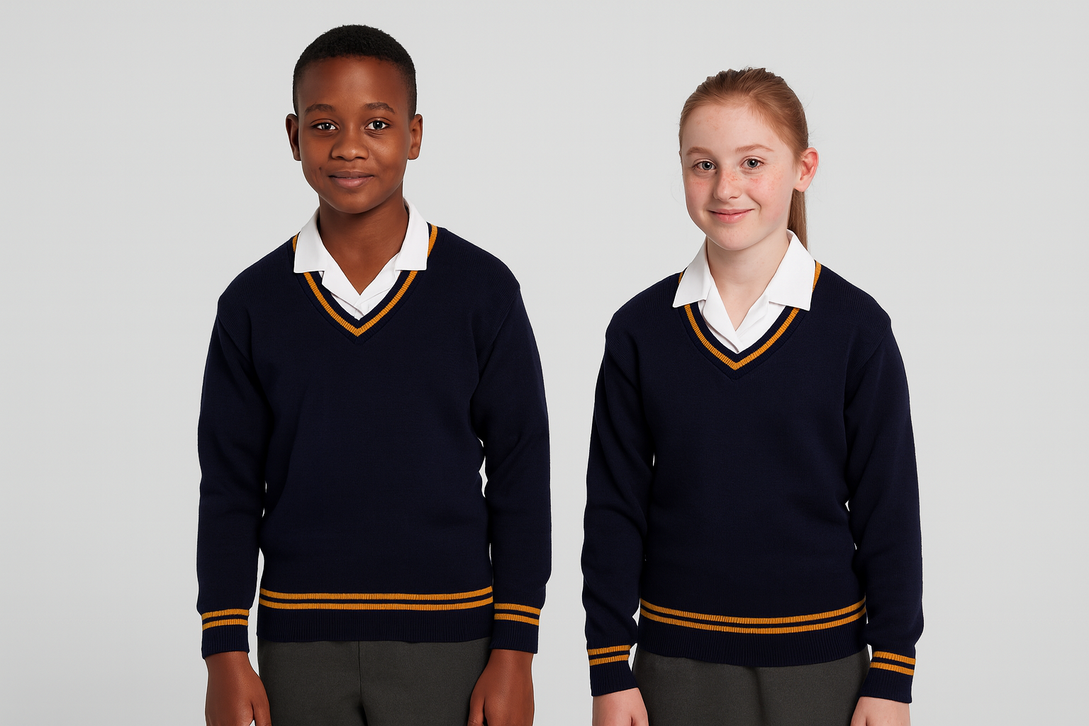 Navy Blue Sweater - Unisex Appeal