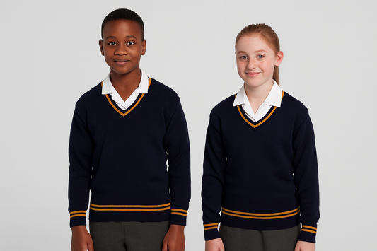 Navy Blue Sweater - Unisex Appeal