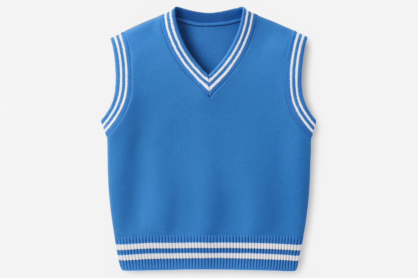 Sky blue pullover product mockup