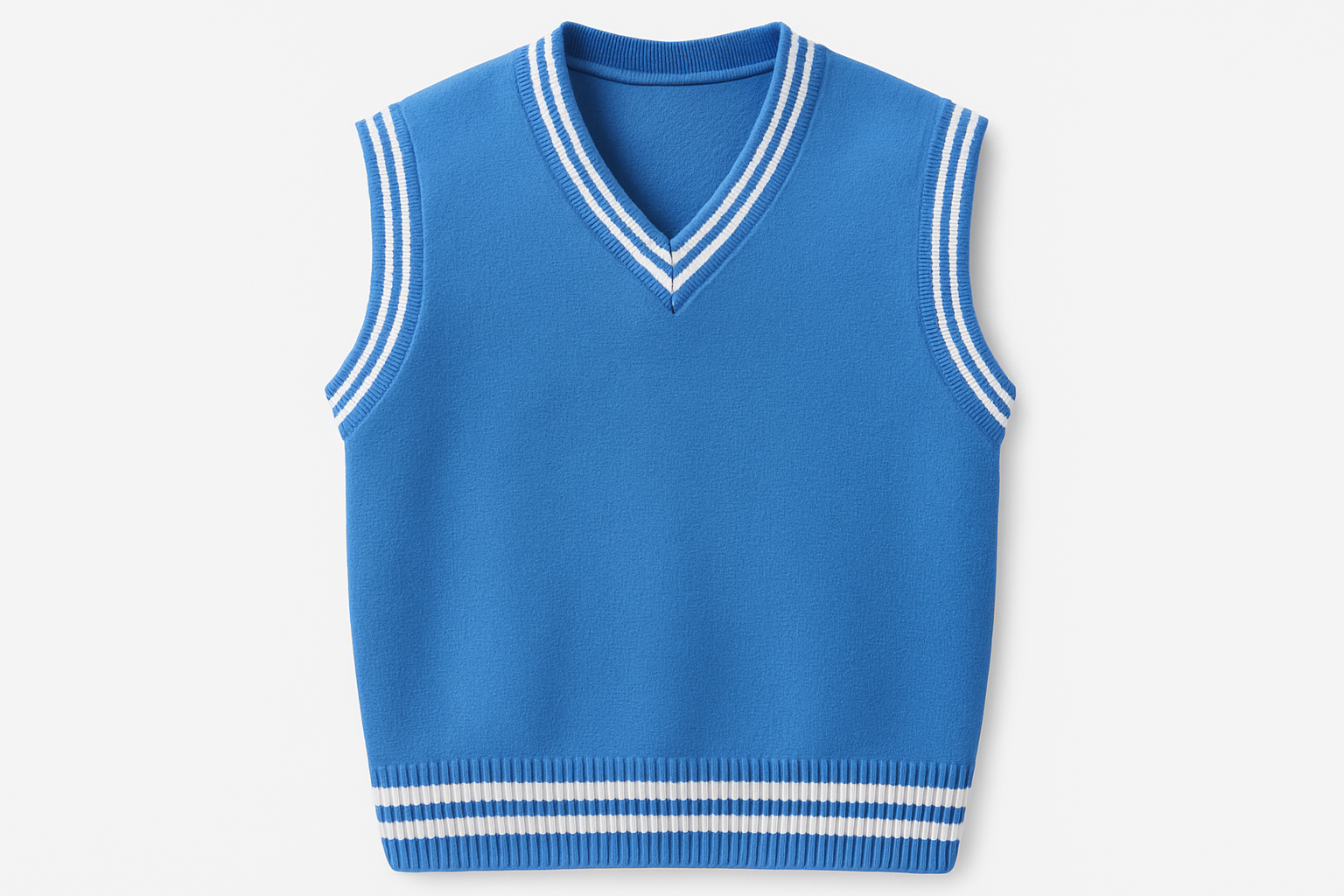 Sky blue pullover product mockup