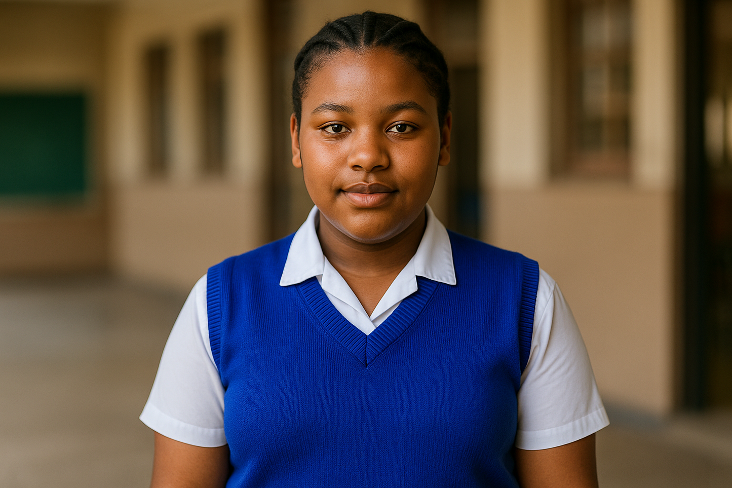 South African Girl Student